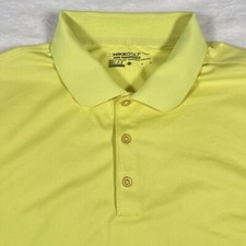 Nike Golf Dri-Fit Tour Performance Polo Shirt Neon Yellow Men's Large