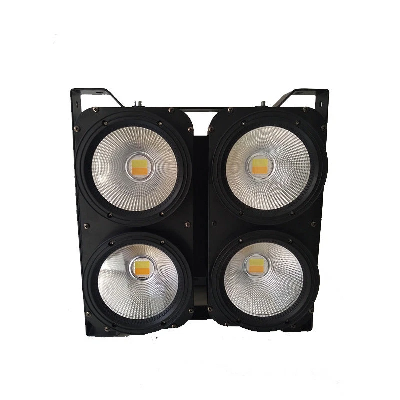 2pc /4 eyes 4x100w COB LED Blinder light audience panel stage lights CC/CW 2in1 - Image 4 of 4