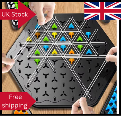 Kettendreieck Schach Prachtduell Brettspiel Strategiespiel für Kinder und Erwachsene