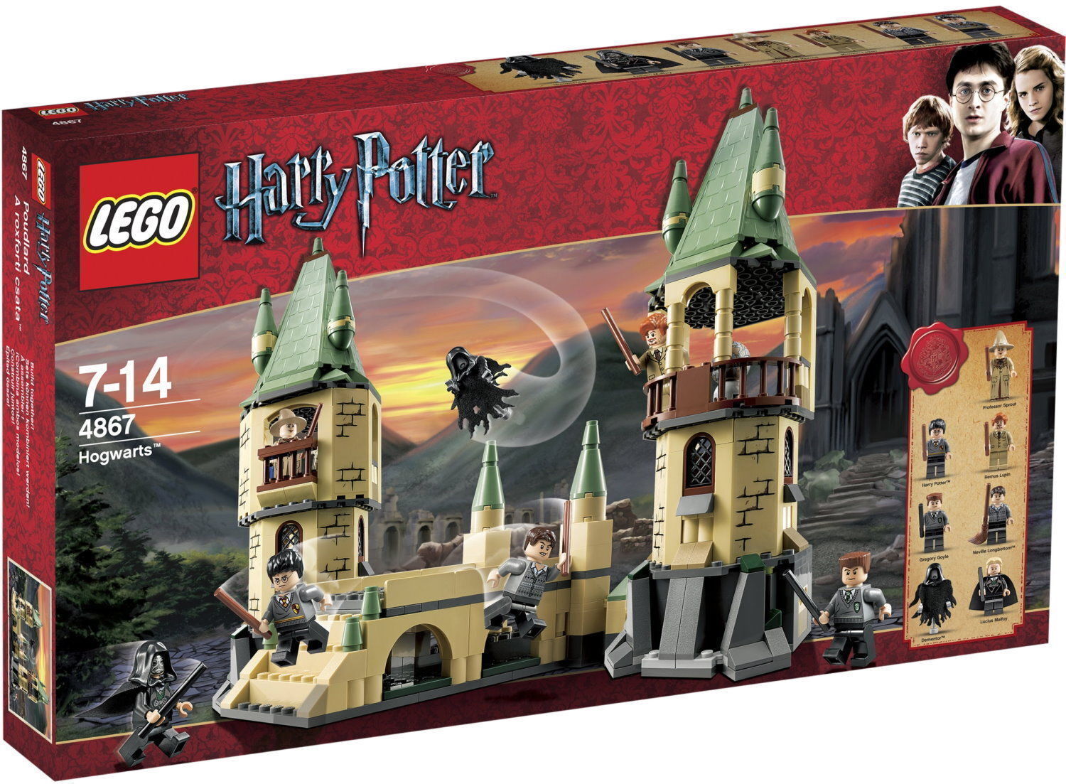 LEGO Harry Potter Sets: 4867 Hogwarts NEW-4867