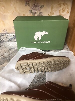 New Tastemaker Brown Mens Size 9 Vegan Faux Leather Shoes | eBay display picture 2
