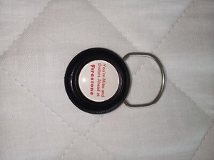 Firestone fort Lauderdale tire keychain vintage