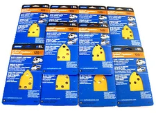 50 NORTON DETAIL SANDING DISC SHEETS 01147 120 GRIT CYCLONE SANDSTORM MEGA MOUSE