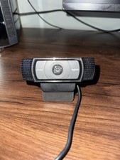 Logitech HD 1080p Webcam 1080p USB Clip-On Monitor Camera, Black