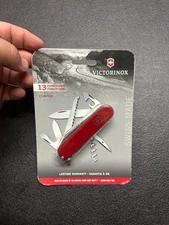Victorinox Camper Swiss Army Knife 13 Functions Multi-Tool Red New NIP