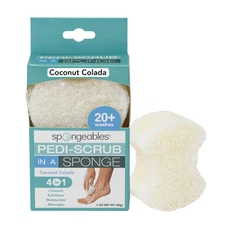 Coconut Colada Bathing Sponge Premium Quality Exfoliating and Moisturizing 1 ...