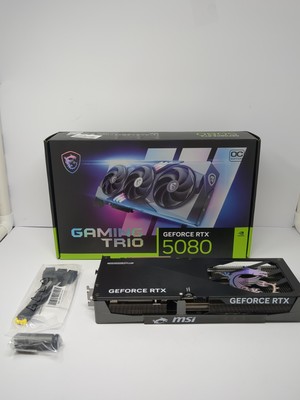 【新品未使用】GeForce RTX 5080 16GB GAMING TRIO MSI GeForce RTX™ 5080 16G GAMING TRIO OC WHITE