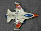 Vintage Tonka GOBOTS Machine Robo HEAT SEEKER 52 White USAF Falcon MR-49 Bandai
