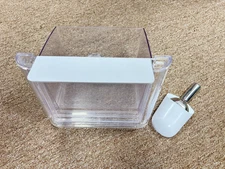 OEM Ice Tray/Bin & Scoop GE Profile Opal 2.0 Nugget Ice Maker White Replacement