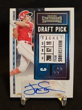 2020 Panini Contenders Dp Tyler Soderstrom Rookie Auto Rc Sp