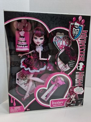Monster High Draculaura Sweet 1600 11in 2011 W9189 G1 NRFB