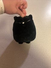 Vintage 1980 Dakin Silvia and Silvan Black Cat Plush with VG