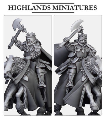 1x Gallia Sir Bruce für Old World Sigmar Bretonen Duke Lord Baron