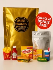 Mini Brands Surprise Box 25  Minis Collectible Toy Lot Gift Ready