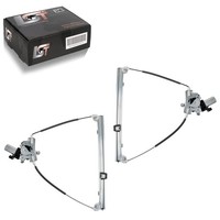 2X Fensterheber Mit Motor Set Vorne Links Rechts 2/3 TüRer FüR Renault Clio II 2