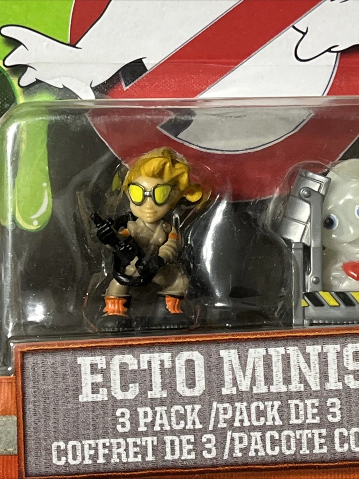 NEW Ghostbusters Ecto Minis 3 Pack Mattel 2016 Glow in the Dark - Image 2 of 4