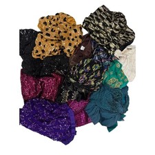 Heavily Beaded  Sequined Costume Garments   13 Piece Lot