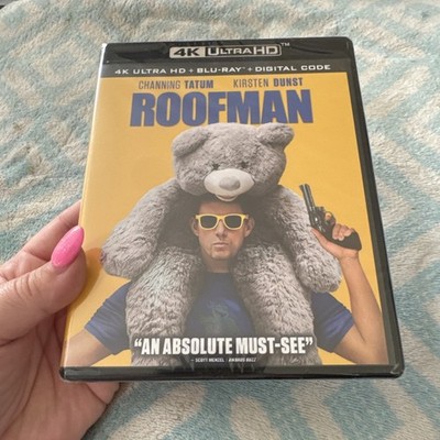 NEW** ROOFMAN (2025) 4K ULTRA HD + BLU RAY COMBO CHANNING TATUM KIRSTEN DUNST