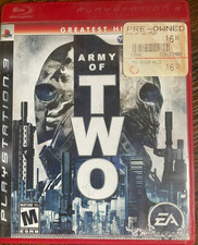 Army of Two (Sony PlayStation 3, 2008) PS3, Shooter, Action COMPLETE