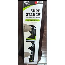 Izzo Golf Sure Stance Ball Position Trainer Right Handed Golf Alignment Aid New