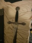 Decorative Straight Sword With Sheath Stainless Steel Prop Sword Used — photo 2