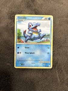 Totodile HeartGold & SoulSilver Pokémon TCG 86/123 Common