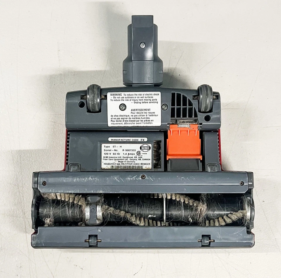 Cabezal eléctrico de vacío SEBO ET-H blanco | Hecho en Alemania Foto 2 de 2