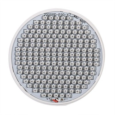 24W 200 LED Plant Grow Light E27 Hydroponic Flower Veg Growing Lamps 85~265V SET