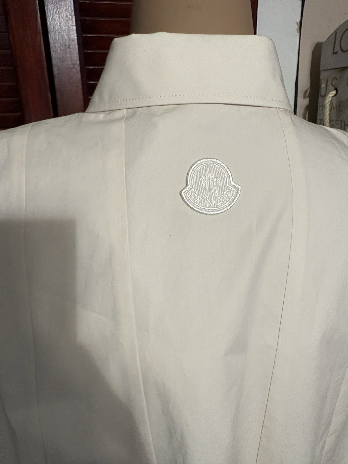 Moncler Pleated Poplin & Silk Organza Mini Shirt Dress W/ Shorts 100% Authentic thumbnail 11