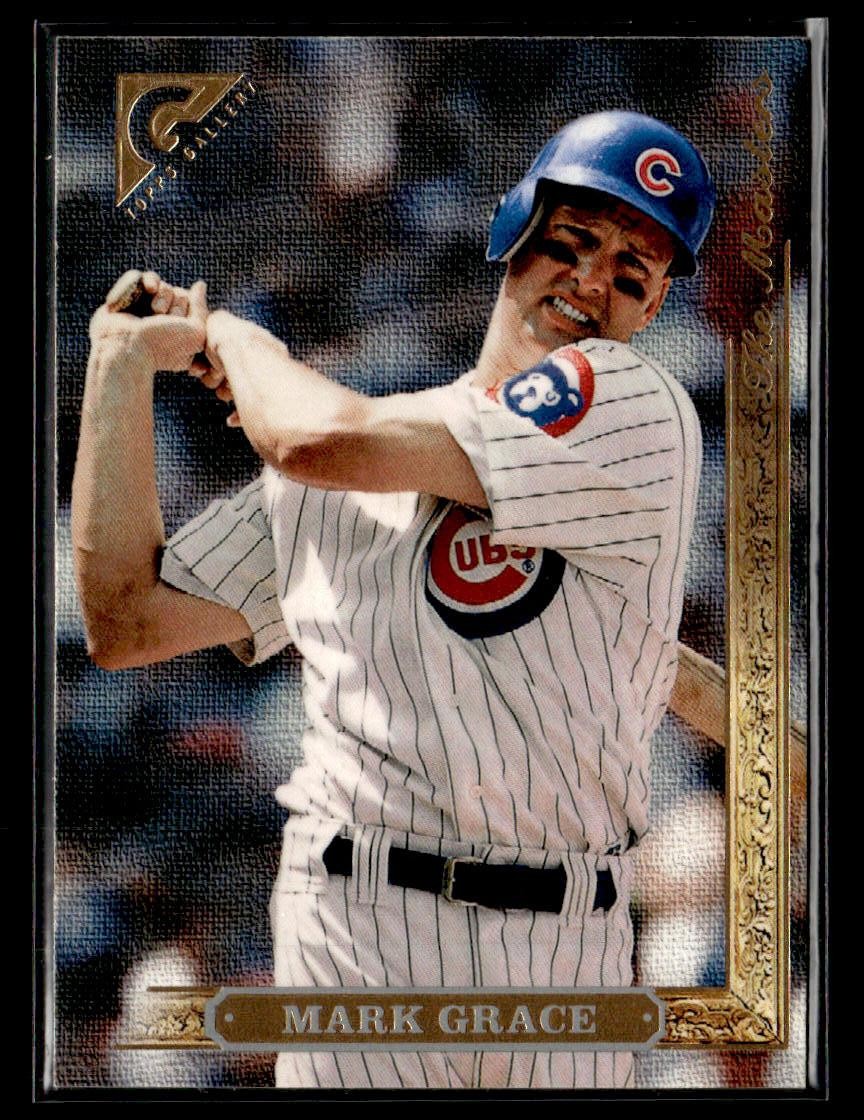 1996 Topps Gallery #180 Mark Grace Card Chicago Cubs