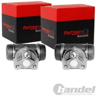 2X Metzger Radbremszylinder 19,05Mm Passend FüR Mitsubishi Carisma Space