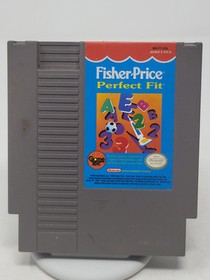 Fisher Price Perfect Fit Nintendo NES Game Cartridge and Manual