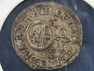 GERMANY GERMAN STATES BAMBERG 1⁄24 Thaler Peter Philip of 1683 (A4/149)