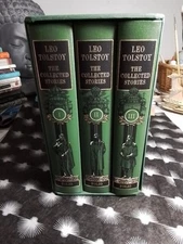 Folio Society Leo Tolstoy The Collected Stories FIRST PRINTING 3 Vol Set Classic