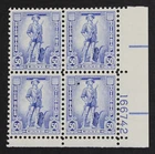 CKStamps: US Stamps Collection Scott#S3 Block Mint NH OG