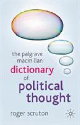 Das Palgrave Macmillan Wörterbuch Der Politischen Gedanken Taschenbuch