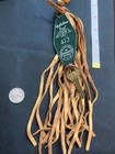 Post Apocalyptic Leather Fringe 1950's Hotel Key Necklace From Resident Evil 3 — photo 4