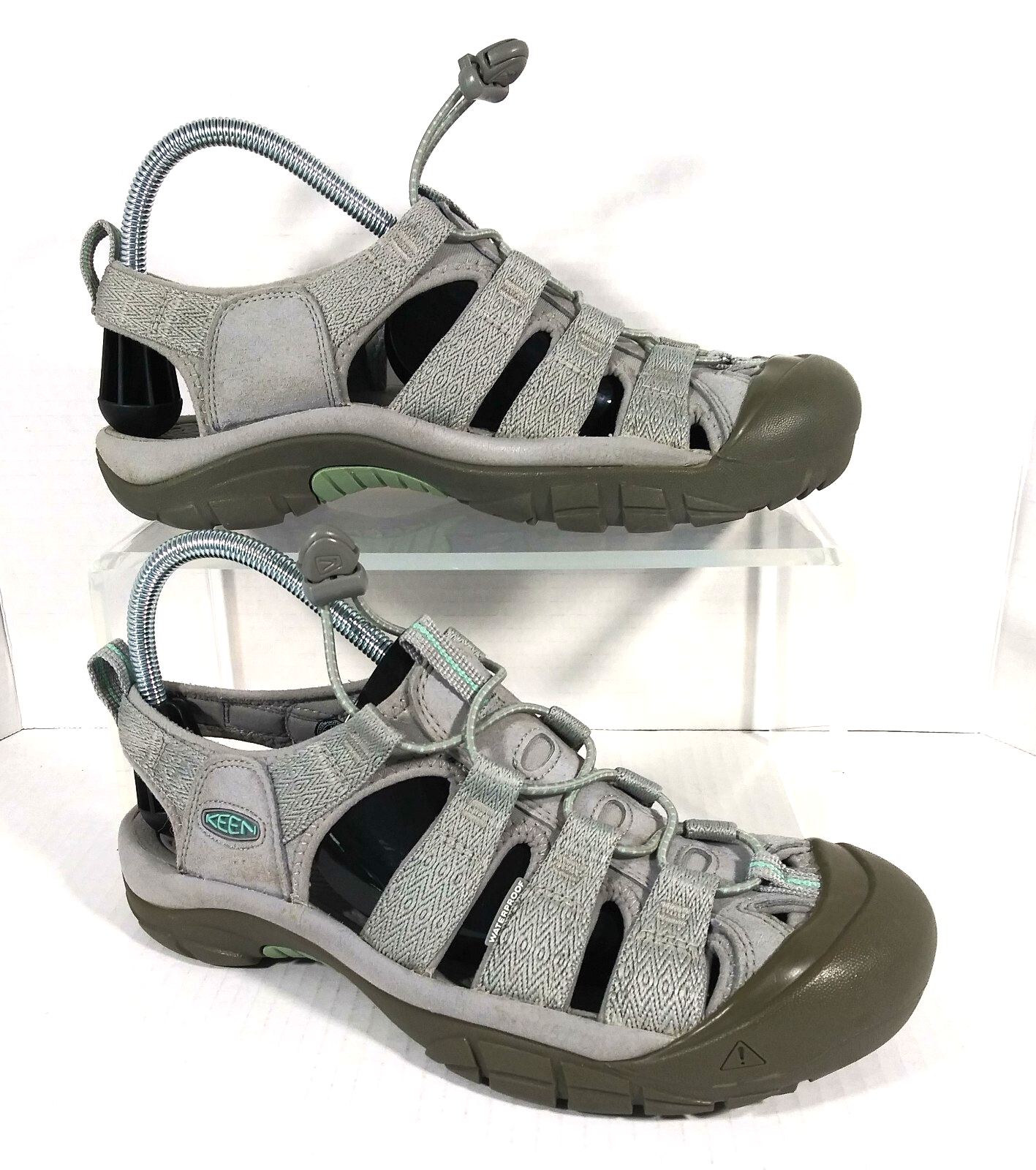 Sandali Keen Newport H2 1022802 donna taglia 10 grigio onda oceanica impermeabili escursionismo