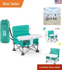 Portable Pop 'N Sit Booster Seat - Safe, Stylish, and Ideal for Young Children 