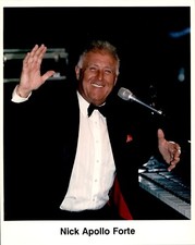 BR28 Rare TV Vtg Color Photo NICK APOLLO FORTE Broadway Danny Rose Pianist Actor