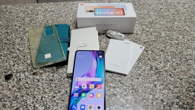 Xiaomi Redmi Note 10 Pro - 64GB - Glacier Blue (Ohne Simlock) (Dual SIM)