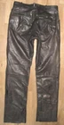 - MODEKA BERLIN - Men's Leather Jeans / Biker Leather Pants In Black W32 / L34