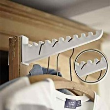 2x OVER DOOR IRONING Hook Hanger Hooks Space Saving Clothes Storage Organiser UK