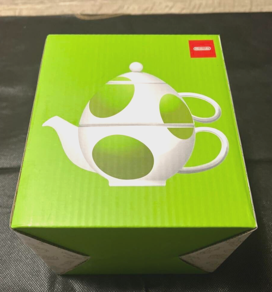 NINTENDO TOKYO Limited Teapot and Cup set Yoshi's Egg Super