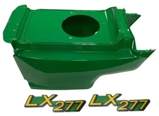Lower Hood& Set of2 Decals Replaces AM132688 M146005 Fits John DeereLX277 UP S/N