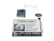 Waveshare 1872×1404 7.8inch E-Ink Display e-Paper HAT for Raspberry Pi USB/SPI