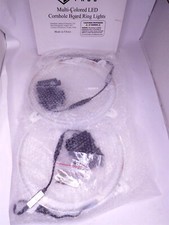 Tailgating Pros 21 LED Cornhole Light Ring Set - 20 Built-in Color Options S8