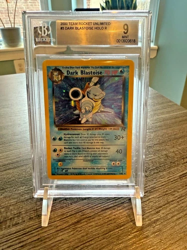 Dark Blastoise Holo - 2000 Team Rocket – BGS 9 - (PSA/CGC)