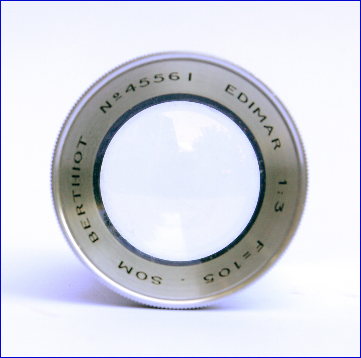 Objectif De Projection SOM Berthiot 105 Mm F/2,8 – Made In France, Pour Projecteur (occasion)