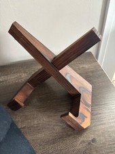 Now Playing Vinyl Record Stand Premium Wood Retro Now Playing Record Holder
